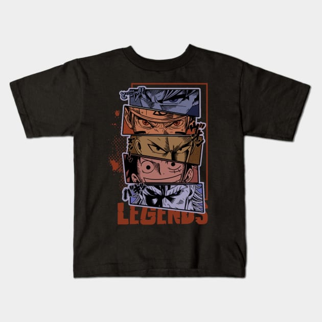 Anime Isekai Legend - Kids T-Shirt by Boose creative